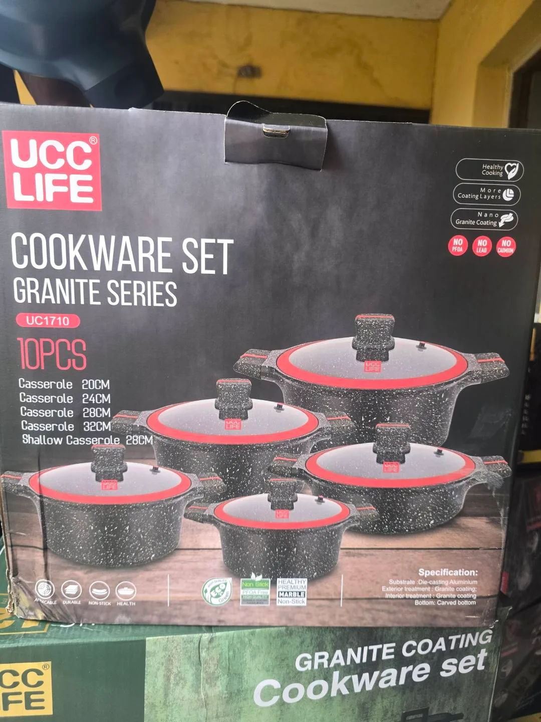 ucc life granite pot