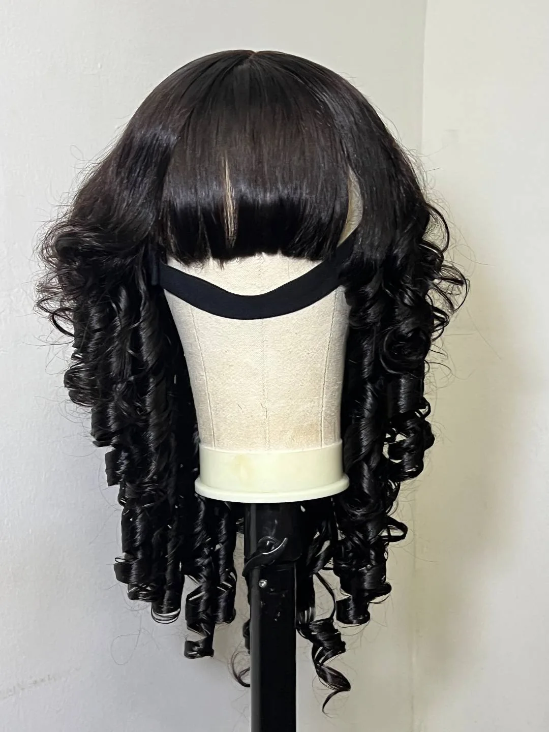 Luxury Fringe bouncy wig