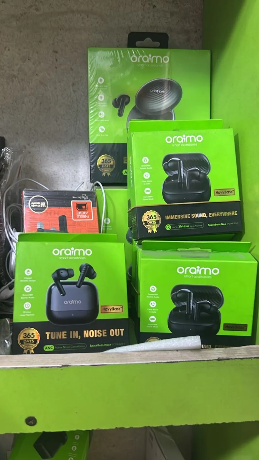 Original Oraimo Wireless Bluetooth Earbuds – Clear Sound 2