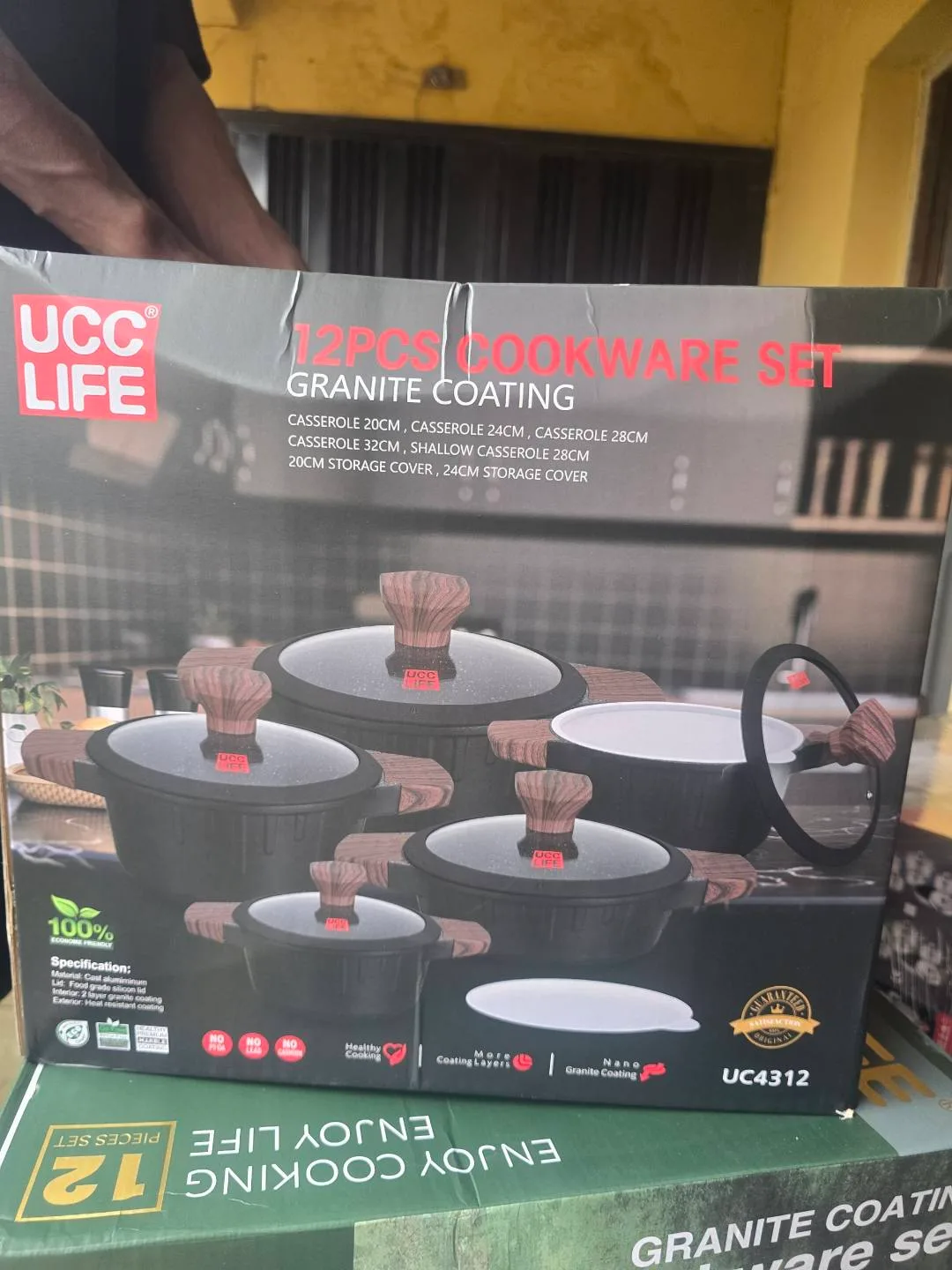 UCC LIFE GRANITE POT SET 2