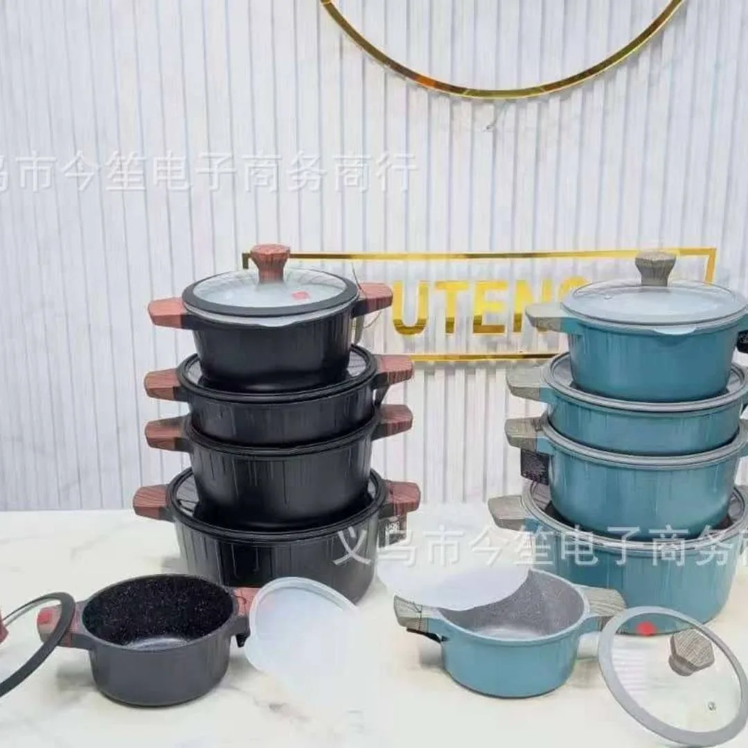 UCC LIFE GRANITE POT SET 4