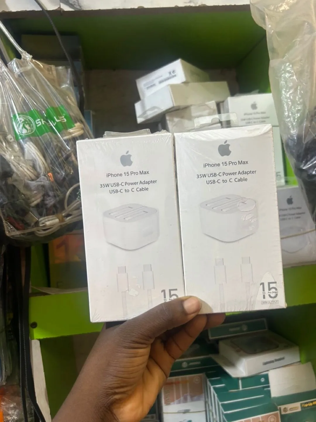 Original Fast Charger with TYPE C - TYPE C Cable for iPhone