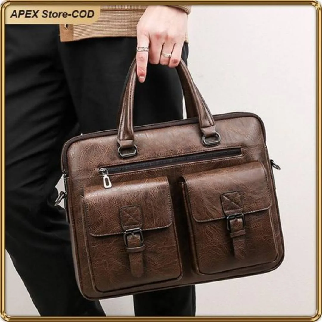 ASHION leather Laptop Bag for Men 2