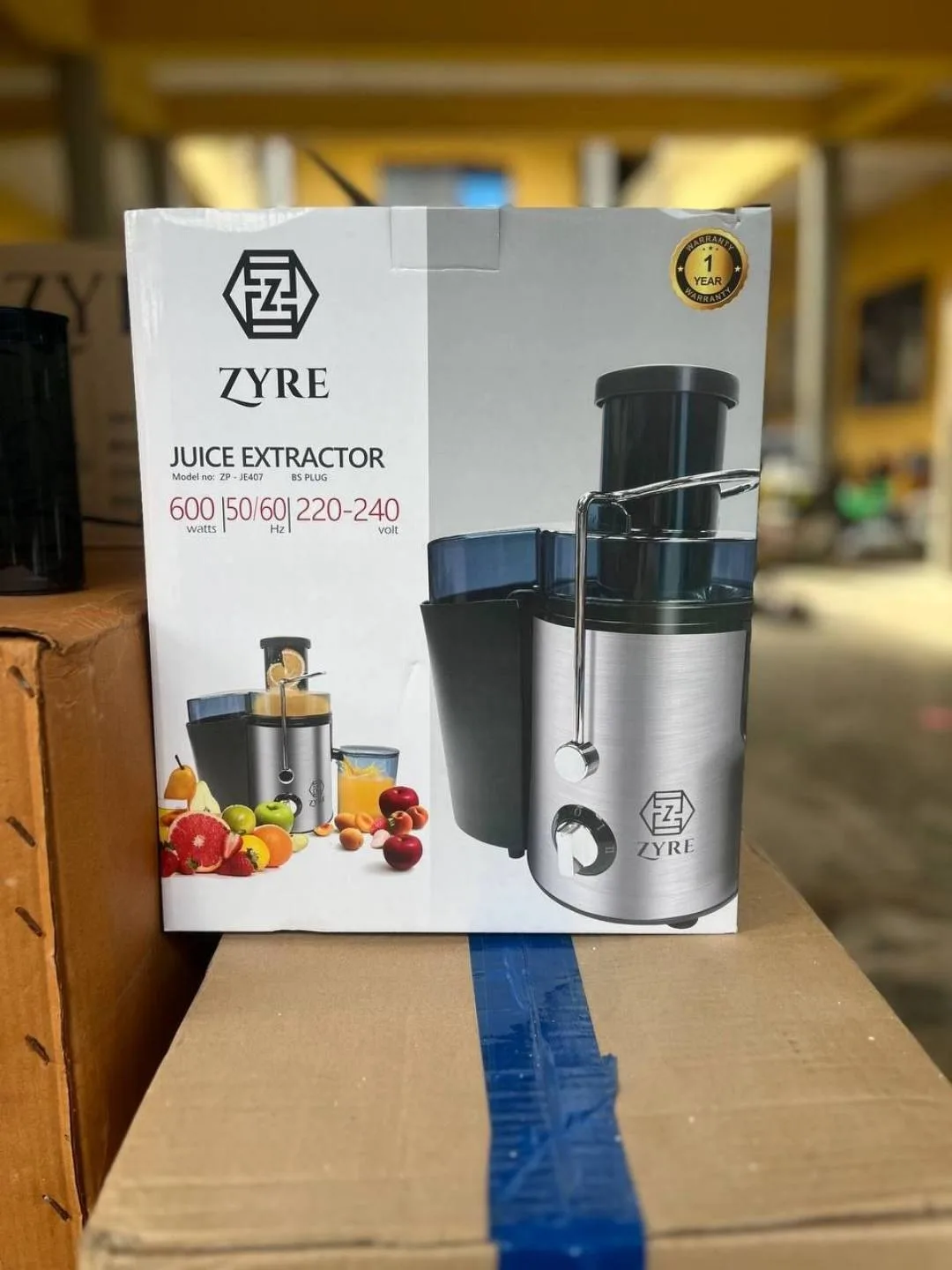 Zyre juice extractor