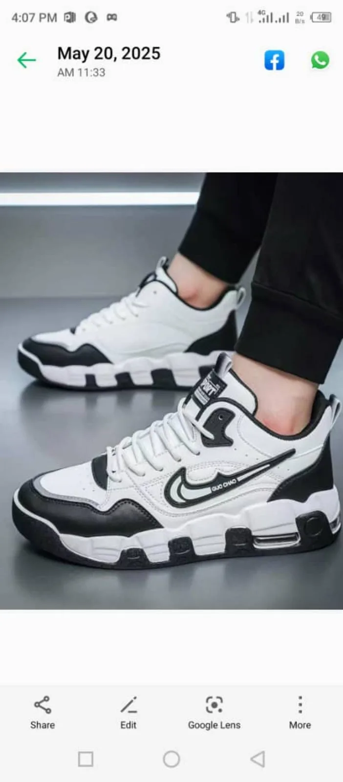GALUIN Men's New Fashion Trend Sports Shoes